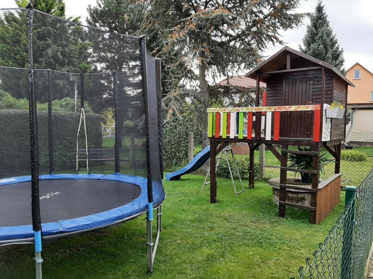 Ferienwohnung Am Park Pegau Buitenkant foto